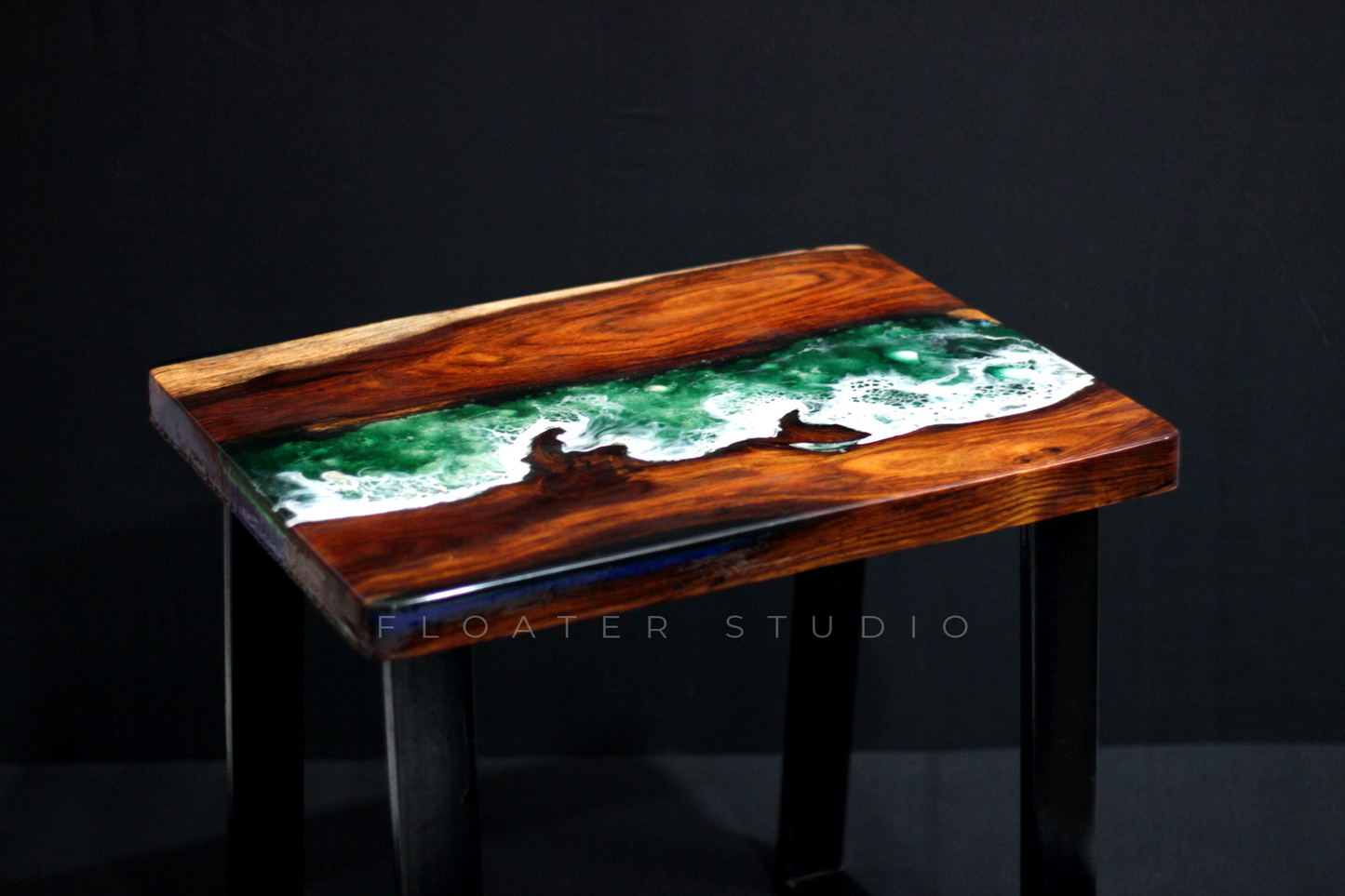 Ocean Resin Table, Resin Table for Room, Office, Home Decor, Customization Available