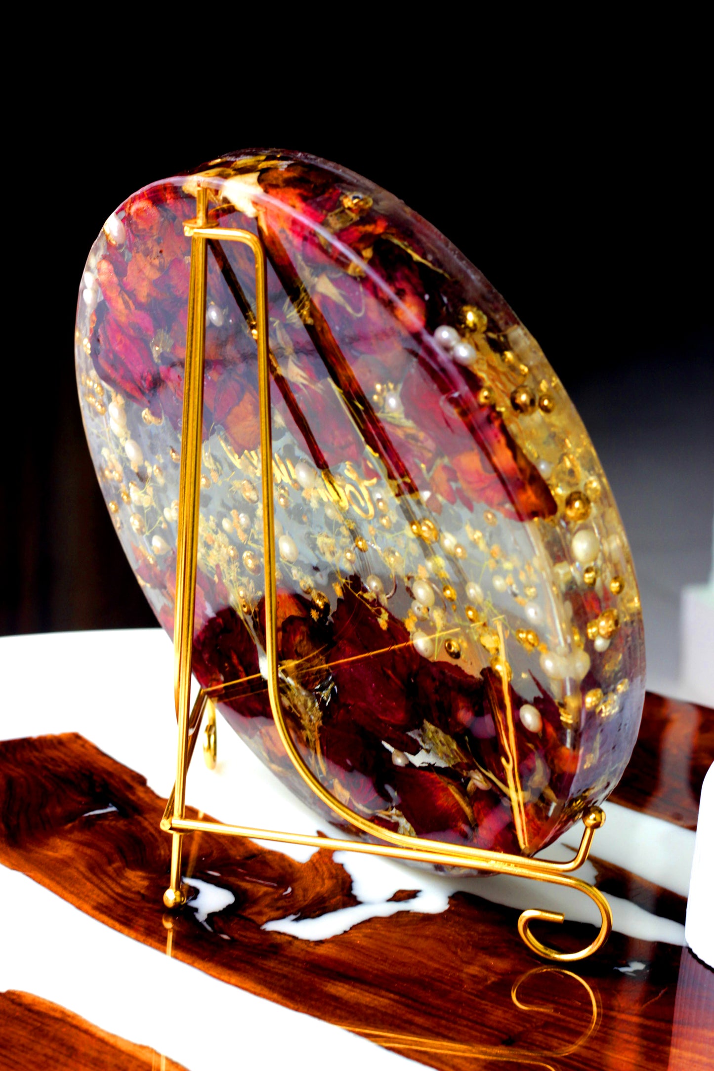 Vermala Resin Preservation, Flower, Bouquet, Wedding Frame Resin Art for Your Love ones
